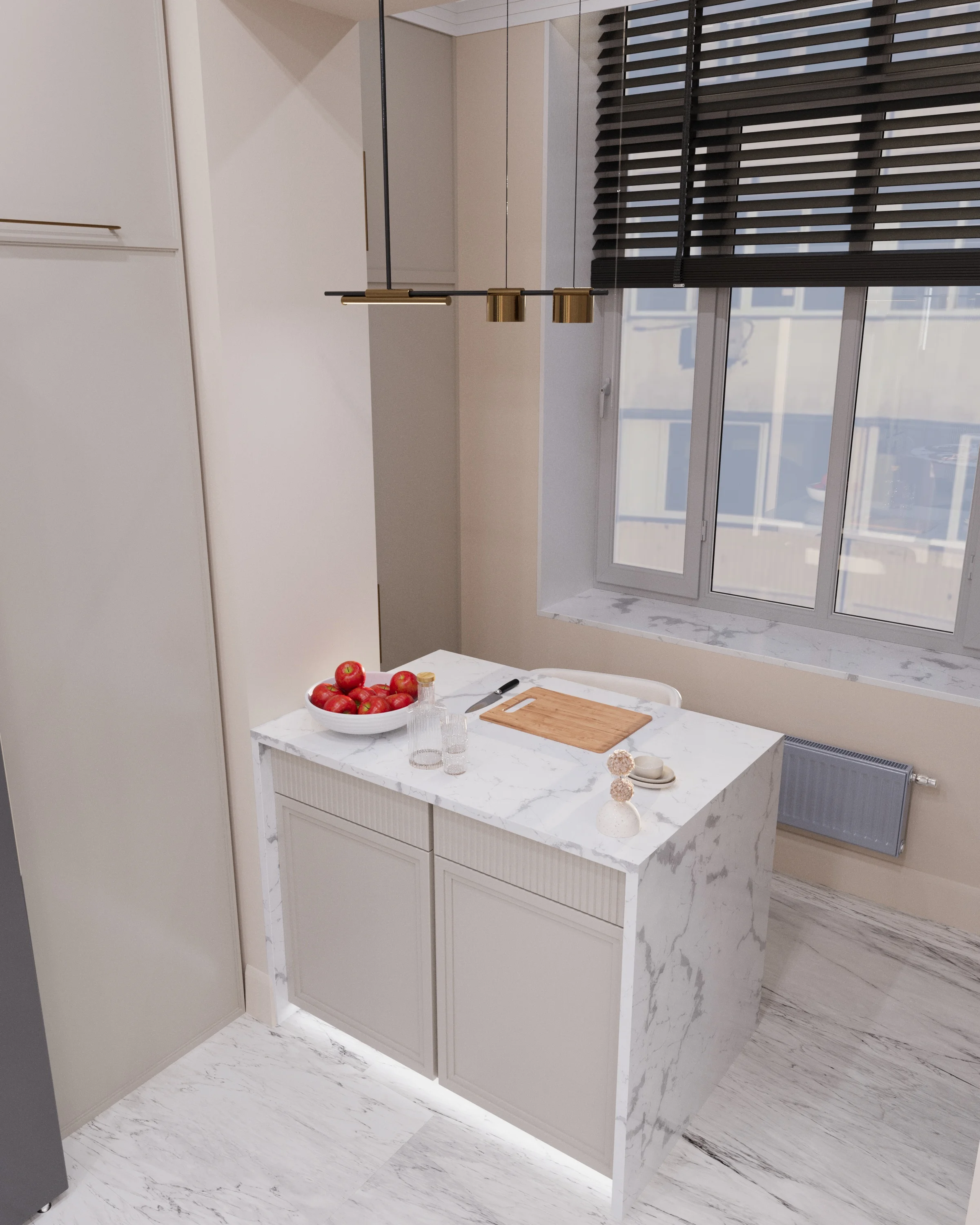 Квартира на Театральной 103 - кухня 6